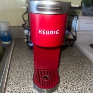 Keurig Single-Serve Coffee Maker in Bold Red